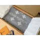 Replica Louis Vuitton LV Essential Scarf In Grey Wool M77727 Replica Louis Vuitton LV Essential Scarf In Grey Wool M77727