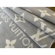 Replica Louis Vuitton LV Essential Scarf In Grey Wool M77727 Replica Louis Vuitton LV Essential Scarf In Grey Wool M77727