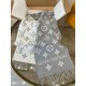 Replica Louis Vuitton LV Essential Scarf In Grey Wool M77727 Replica Louis Vuitton LV Essential Scarf In Grey Wool M77727