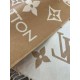 Fake Louis Vuitton LV Essential Scarf In Beige Wool M77728 Replica Fake Louis Vuitton LV Essential Scarf In Beige Wool M77728 Replica