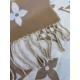 Fake Louis Vuitton LV Essential Scarf In Beige Wool M77728 Replica Fake Louis Vuitton LV Essential Scarf In Beige Wool M77728 Replica