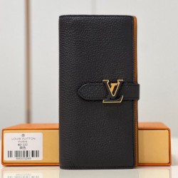 Replica Louis Vuitton LV Vertical Wallet In Taurillon Leather M81330