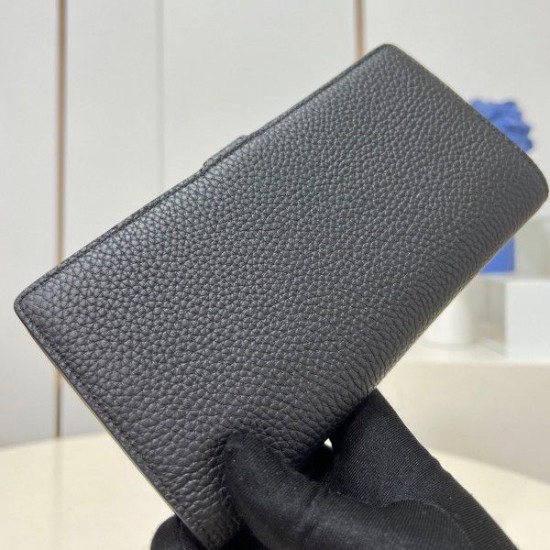 Replica Louis Vuitton LV Vertical Wallet In Taurillon Leather M81330 Replica Louis Vuitton LV Vertical Wallet In Taurillon Leather M81330