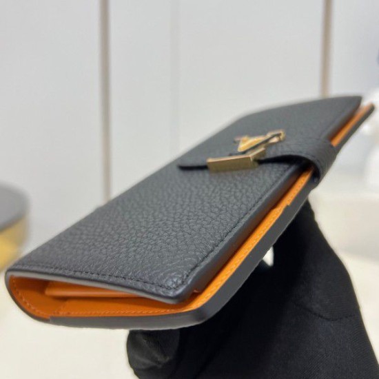 Replica Louis Vuitton LV Vertical Wallet In Taurillon Leather M81330 Replica Louis Vuitton LV Vertical Wallet In Taurillon Leather M81330