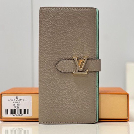 Replica Louis Vuitton LV Vertical Wallet In Taurillon Leather M81367