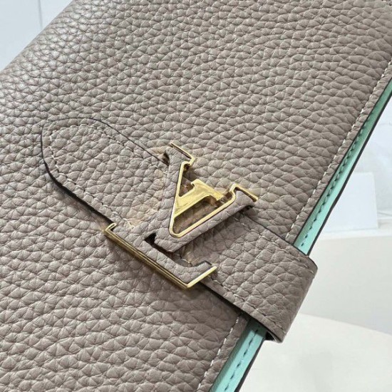 Replica Louis Vuitton LV Vertical Wallet In Taurillon Leather M81367