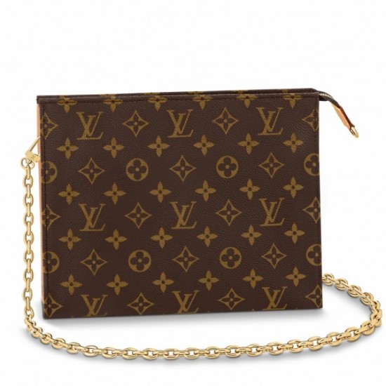 Replica Louis Vuitton Toiletry Pouch On Chain In Monogram Canvas M81412 Replica Louis Vuitton Toiletry Pouch On Chain In Monogram Canvas M81412