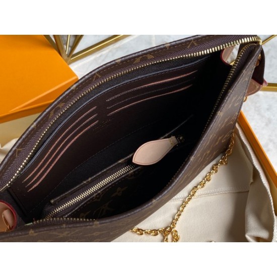Replica Louis Vuitton Toiletry Pouch On Chain In Monogram Canvas M81412 Replica Louis Vuitton Toiletry Pouch On Chain In Monogram Canvas M81412