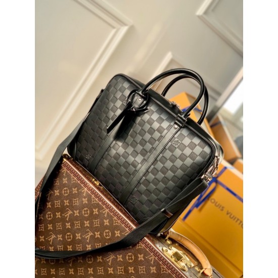 Replica Louis Vuitton Sirius Briefcase In Damier Infini Leather N45288 Replica Louis Vuitton Sirius Briefcase In Damier Infini Leather N45288
