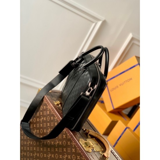 Replica Louis Vuitton Sirius Briefcase In Damier Infini Leather N45288 Replica Louis Vuitton Sirius Briefcase In Damier Infini Leather N45288