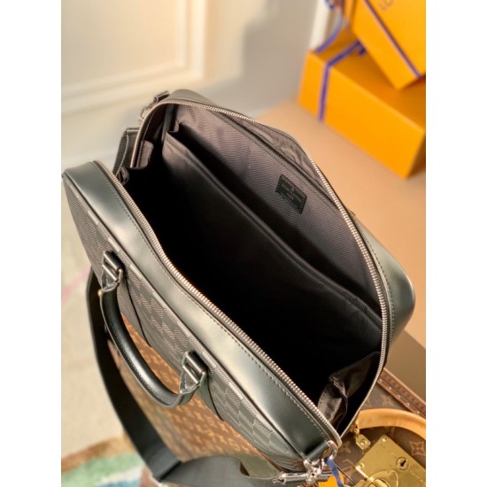 Replica Louis Vuitton Sirius Briefcase In Damier Infini Leather N45288 Replica Louis Vuitton Sirius Briefcase In Damier Infini Leather N45288