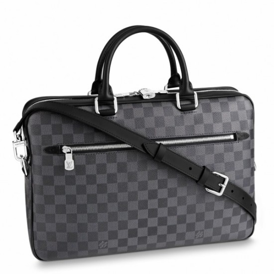 Replica Louis Vuitton Porte-Documents Business MM In Damier Graphite N50200 Fake Louis Vuitton Porte-Documents Business MM In Damier Graphite N50200 Replica