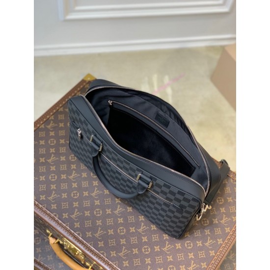 Replica Louis Vuitton Porte-Documents Business MM In Damier Graphite N50200 Fake Louis Vuitton Porte-Documents Business MM In Damier Graphite N50200 Replica