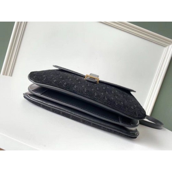 Replica YSL Saint Laurent Monogram All Over Small Satchel Suede Black Replica YSL Saint Laurent Monogram All Over Small Satchel Suede Black