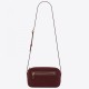 Replica YSL Saint Laurent Monogram All Over Camera Bag In Bordeaux Suede Replica YSL Saint Laurent Monogram All Over Camera Bag In Bordeaux Suede