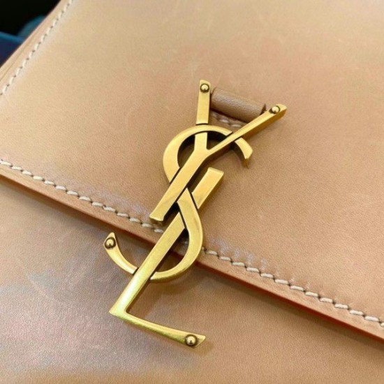 Replica YSL Saint Laurent Kaia North South Bag Brown Replica YSL Saint Laurent Kaia North South Bag Brown