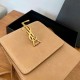 Replica YSL Saint Laurent Kaia North South Bag Brown Replica YSL Saint Laurent Kaia North South Bag Brown