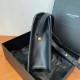 Fake YSL Saint Laurent Kaia North South Bag Black Replica Replica YSL Saint Laurent Kaia North South Bag Black