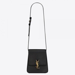 Replica YSL Saint Laurent Kaia North South Bag Black