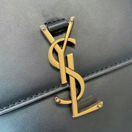 Fake YSL Saint Laurent Kaia North South Bag Black Replica Replica YSL Saint Laurent Kaia North South Bag Black