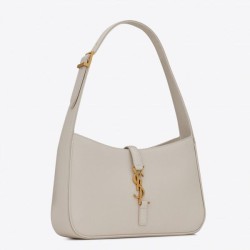 Replica YSL Saint Laurent Le 5 &Agrave; 7 Hobo Bag White