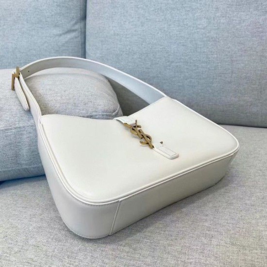 Fake YSL Saint Laurent Le 5 À 7 Hobo Bag White Replica Replica YSL Saint Laurent Le 5 À 7 Hobo Bag White