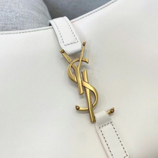 Fake YSL Saint Laurent Le 5 À 7 Hobo Bag White Replica Replica YSL Saint Laurent Le 5 À 7 Hobo Bag White