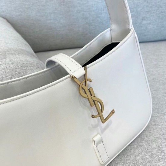 Fake YSL Saint Laurent Le 5 À 7 Hobo Bag White Replica Replica YSL Saint Laurent Le 5 À 7 Hobo Bag White