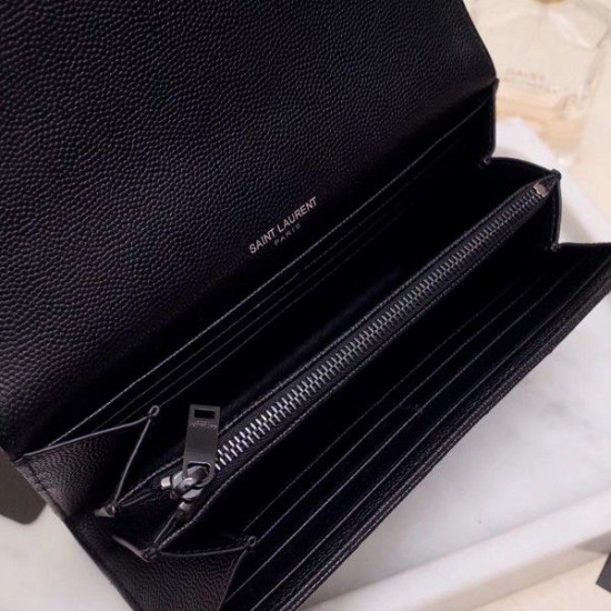 Replica YSL Saint Laurent Large Monogram Flap All Black Replica YSL Saint Laurent Large Monogram Flap All Black