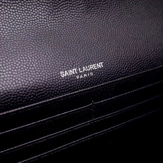 Replica YSL Saint Laurent Large Monogram Flap All Black Replica YSL Saint Laurent Large Monogram Flap All Black