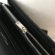 Fake YSL Saint Laurent Large Monogram Flap Wallet Black Silver Replica Fake YSL Saint Laurent Large Monogram Flap Wallet Black Silver Replica