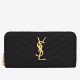 Replica YSL Saint Laurent Monogram Zip Around Wallet Black Replica YSL Saint Laurent Monogram Zip Around Wallet Black