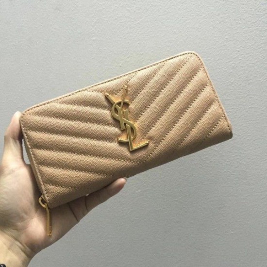 Replica YSL Saint Laurent Monogram Zip Around Wallet Powder Replica YSL Saint Laurent Monogram Zip Around Wallet Powder