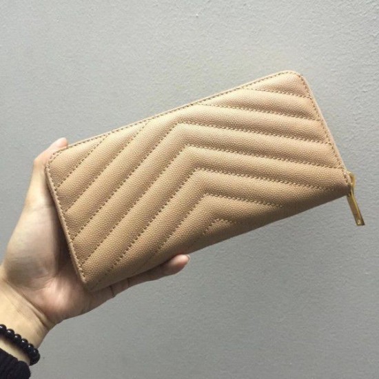 Replica YSL Saint Laurent Monogram Zip Around Wallet Powder Replica YSL Saint Laurent Monogram Zip Around Wallet Powder