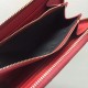 Fake YSL Saint Laurent Monogram Zip Around Wallet Red Replica Fake YSL Saint Laurent Monogram Zip Around Wallet Red Replica