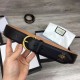 Replica Gucci Men Belts 4cm Gold Hardware