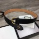 Replica Gucci Men Belts 4cm Gold Hardware