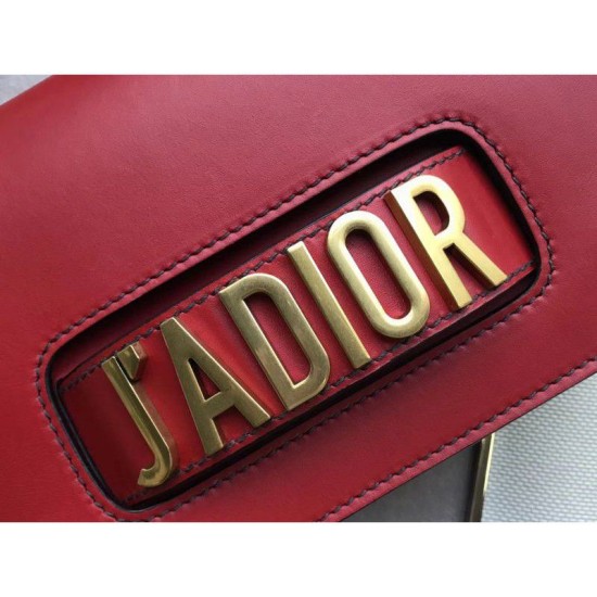 Replica Dior J'ADIOR Flap Bag With Chain In Calfskin M9000 Red Replica Dior J'ADIOR Flap Bag With Chain In Calfskin M9000 Red