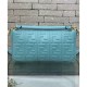 Fake large FF logo Baguette Bag Blue Replica Fake large FF logo Baguette Bag Blue Replica