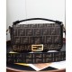 Fake Baguette Fabric Bag 8BR600 Black Replica Replica Baguette Fabric Bag 8BR600 Black