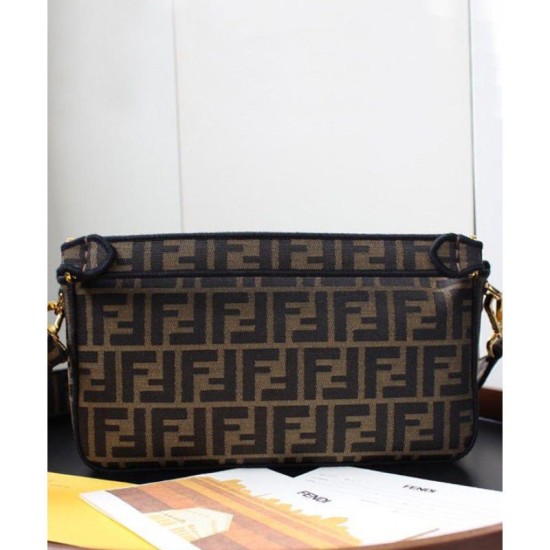 Fake Baguette Fabric Bag 8BR600 Black Replica Replica Baguette Fabric Bag 8BR600 Black