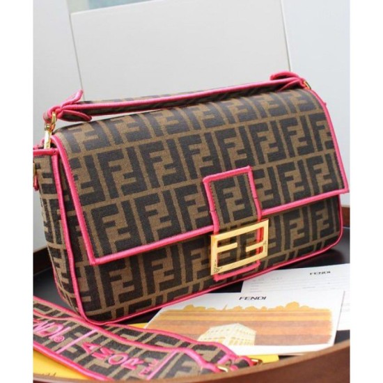 Fake Baguette Roma Amor leather bag 8BR771 Pink Replica Replica Baguette Roma Amor leather bag 8BR771 Pink