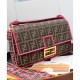 Fake Baguette Roma Amor leather bag 8BR771 Pink Replica Replica Baguette Roma Amor leather bag 8BR771 Pink