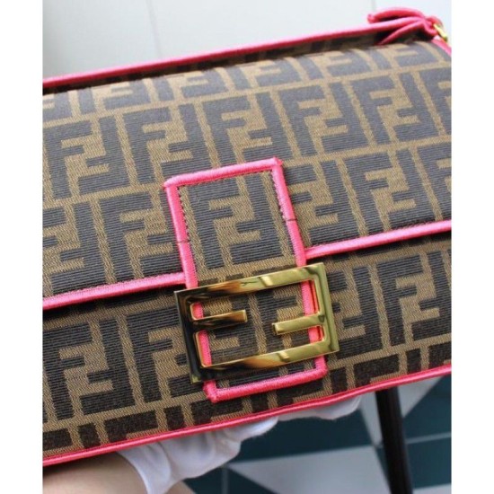 Fake Baguette Roma Amor leather bag 8BR771 Pink Replica Replica Baguette Roma Amor leather bag 8BR771 Pink