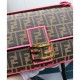 Fake Baguette Roma Amor leather bag 8BR771 Pink Replica Replica Baguette Roma Amor leather bag 8BR771 Pink