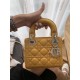 Replica Christian Dior Quilted Patent Leather Micro Lady Dior Bag Yellow Fake Christian Dior Quilted Patent Leather Micro Lady Dior Bag Yellow Replica