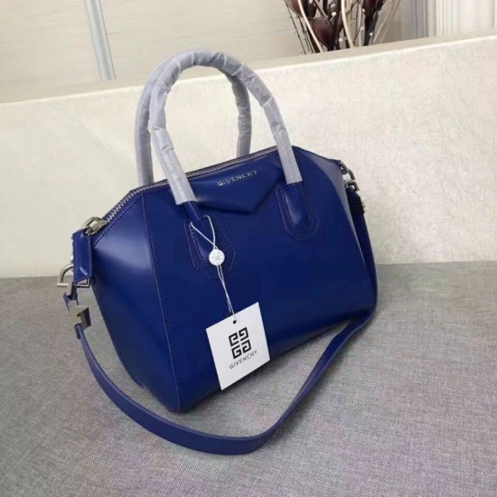 Replica Givenchy Antigona Tote Bag leather Blue Replica Givenchy Antigona Tote Bag leather Blue