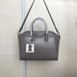 Replica Givenchy Antigona Tote Bag leather Gray