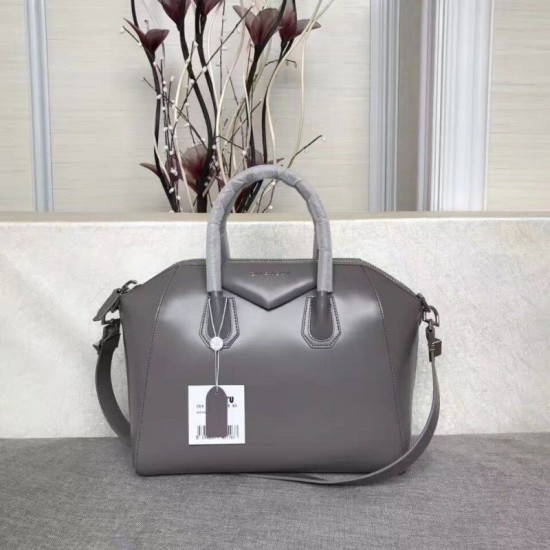 Replica Givenchy Antigona Tote Bag leather Gray Replica Givenchy Antigona Tote Bag leather Gray