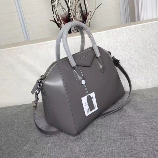 Replica Givenchy Antigona Tote Bag leather Gray Replica Givenchy Antigona Tote Bag leather Gray